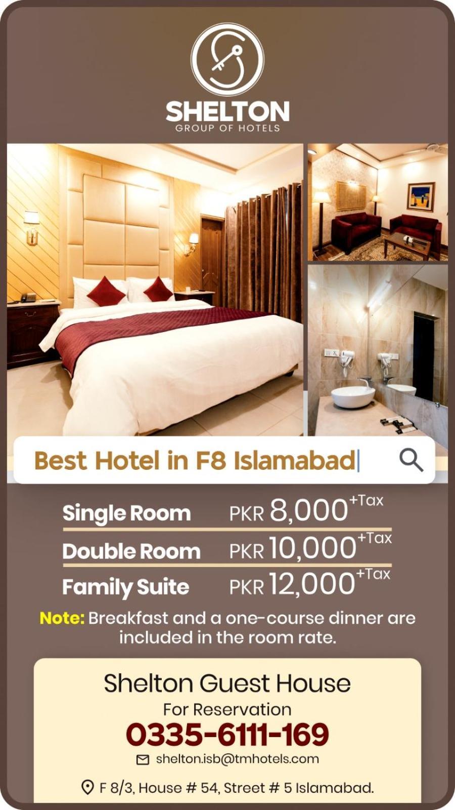 Shelton Guest House Islamabad Exterior foto